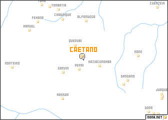 map of Caetano