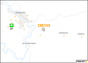 map of Caetés