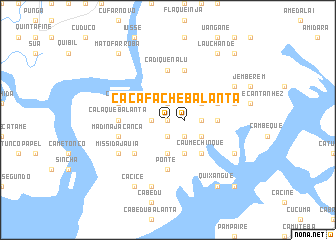 map of Cafachè Balanta