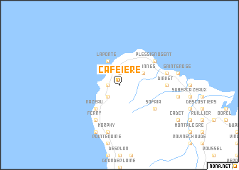 map of Caféière