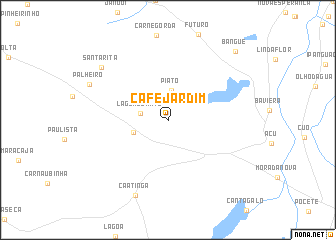 map of Café Jardim