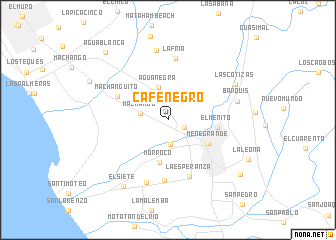 map of Café Negro
