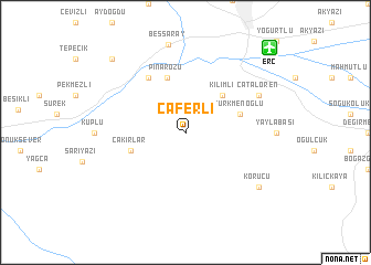 map of Caferli