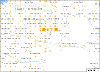 map of Cafétanal
