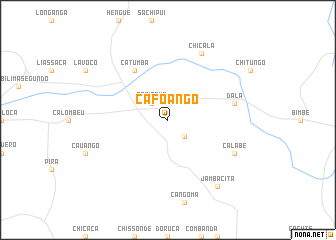 map of Cafoango