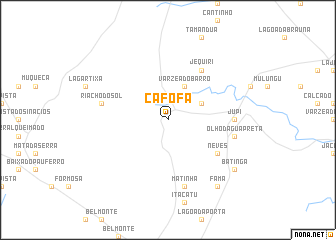 map of Cafofa