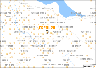 map of Ca Fourmi