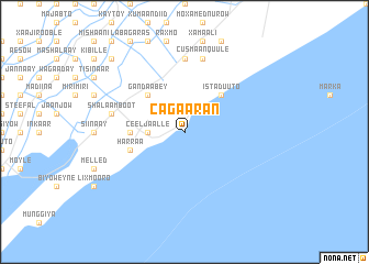 map of Cagaaran