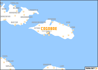 map of Cagabae