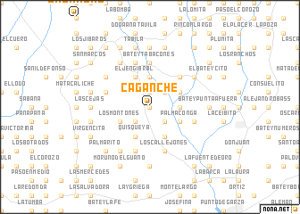 map of Caganche