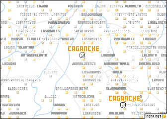 map of Caganche