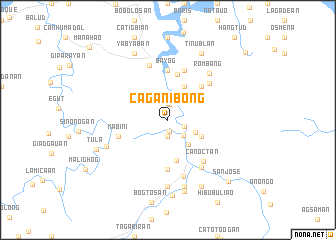 map of Caganibong