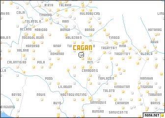 map of Cagan