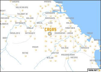 map of Cagas