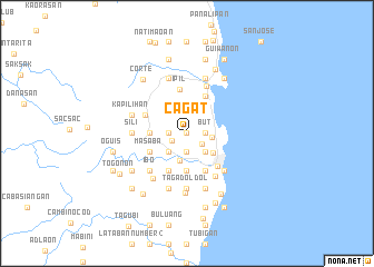 map of Cagat