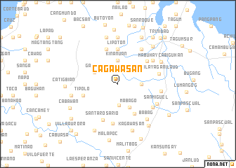 map of Cagawasan