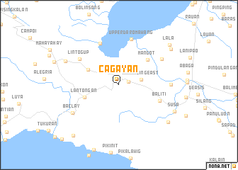 map of Cagayan