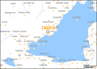 map of Cagaya