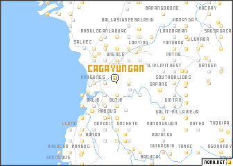 map of Cagayungan