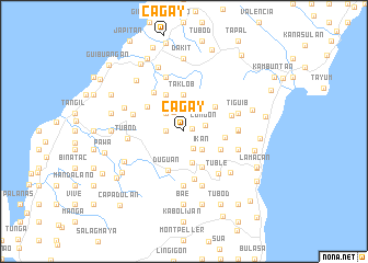 map of Cagay