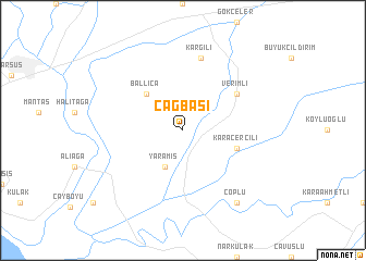 map of Çağbaşı