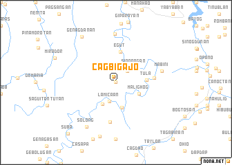 map of Cagbigajo