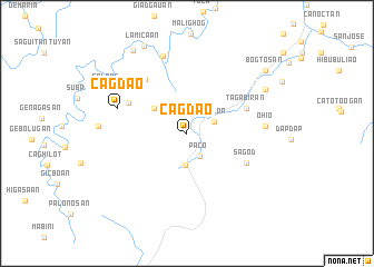 map of Cagdao