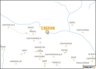 map of Cagema