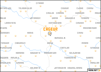 map of Cageur