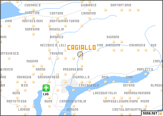 map of Cagiallo