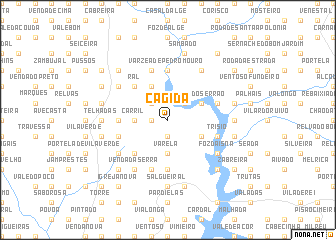 map of Cagida