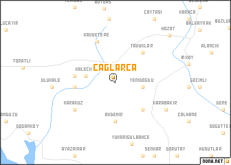 map of Çağlarca