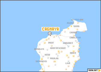 map of Cagmaya