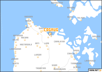 map of Cagmug