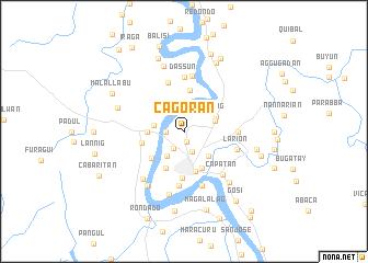 map of Cagoran