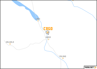 map of Cago