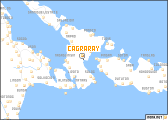 map of Cagraray