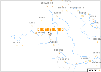 map of Cagsasalang