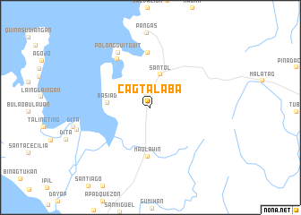 map of Cagtalaba