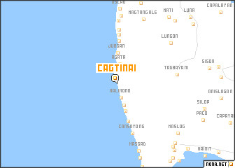 map of Cagtinai