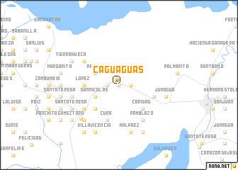 map of Caguaguas