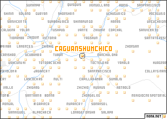 map of Caguanshum Chico