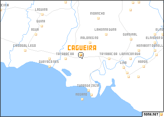 map of Cagüeira