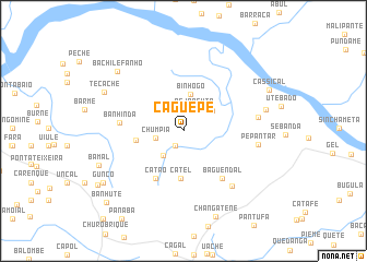 map of Caguepe