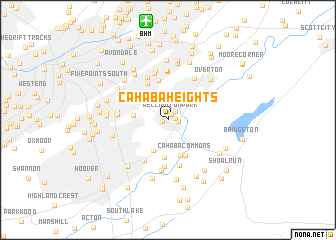 map of Cahaba Heights