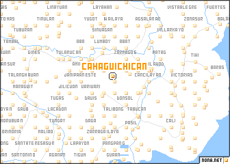 map of Cahaguichican