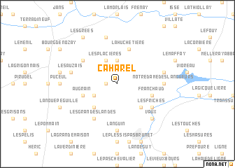 map of Caharel