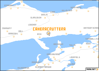 map of Caheracruttera