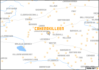 map of Caherakilleen