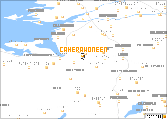 map of Caherawoneen